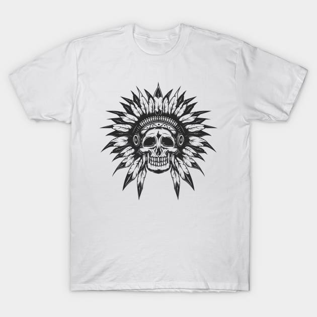 Chief tribu T-Shirt by Design by Nara